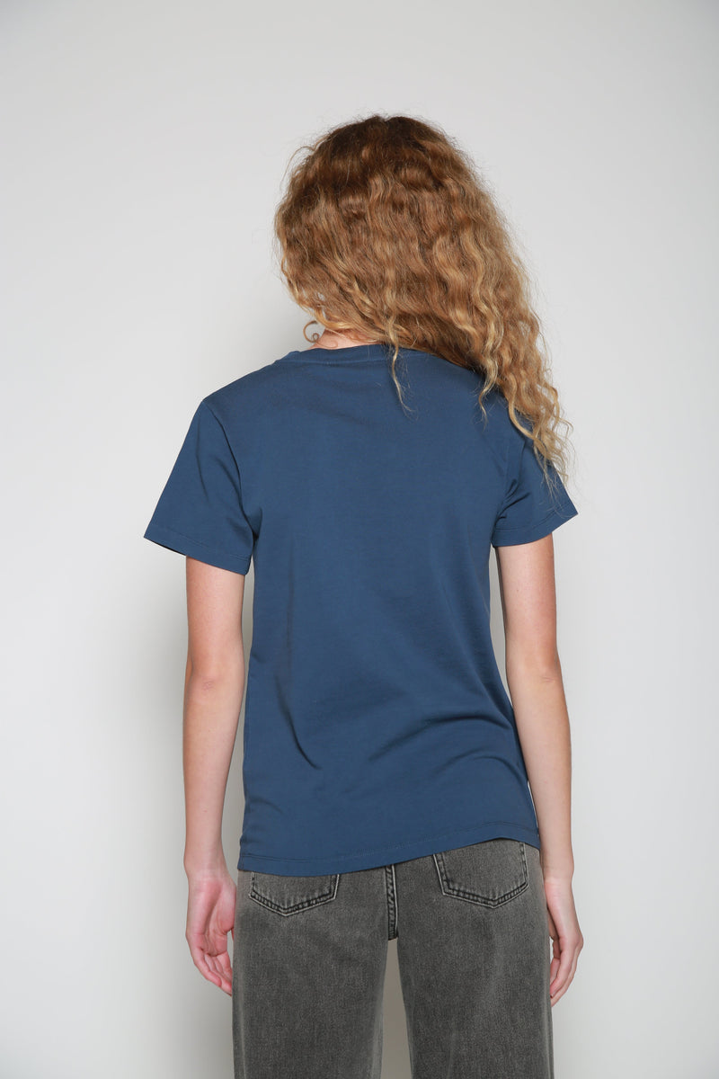 Playera Mini Handwriting Azul