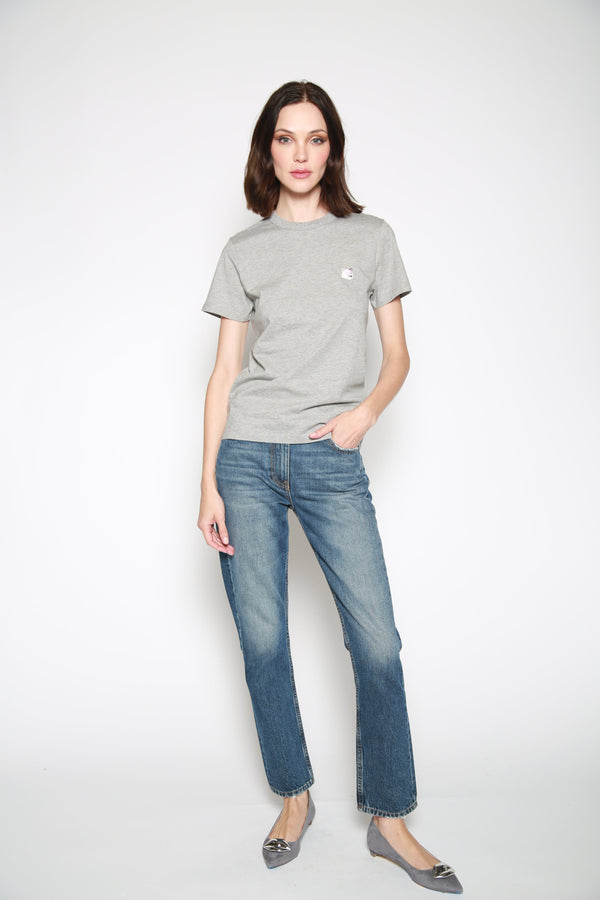 Playera Fox Head Gris Claro