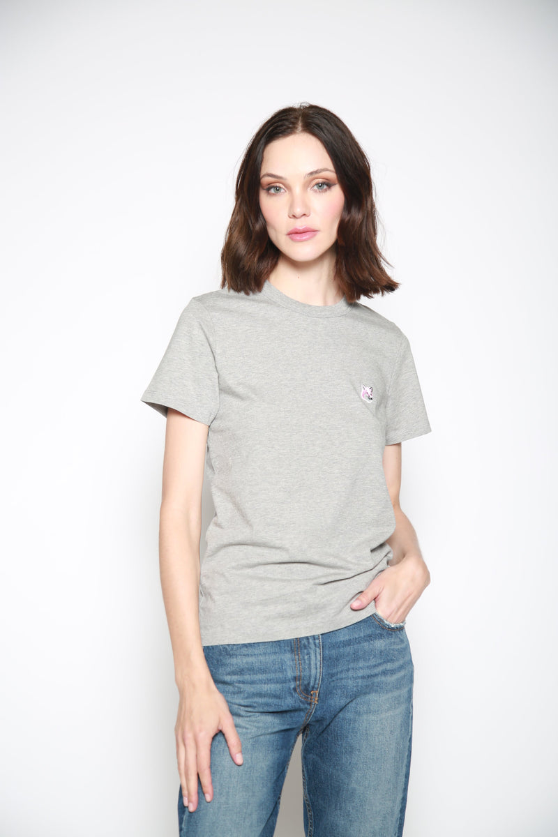 Playera Fox Head Gris Claro