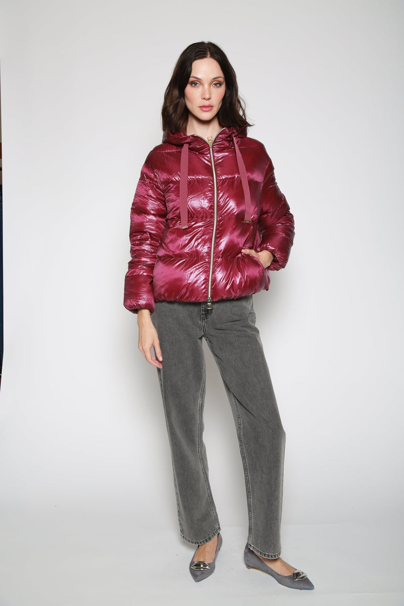Chamarra Her Woven Morado