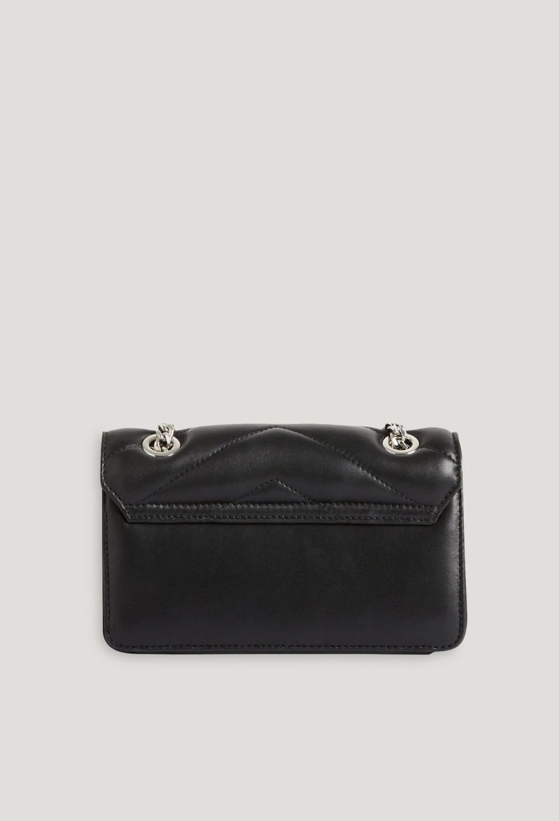 Bolso Angelina de cuero negro