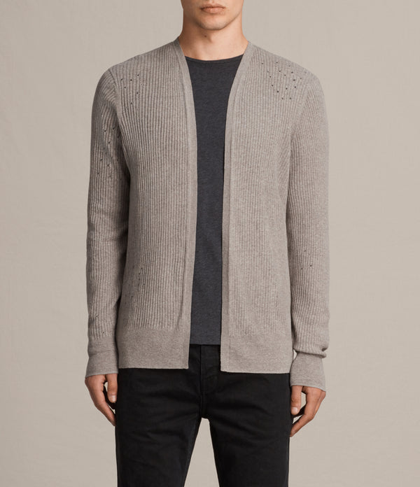Cardigan Jace Putty Grey Marl