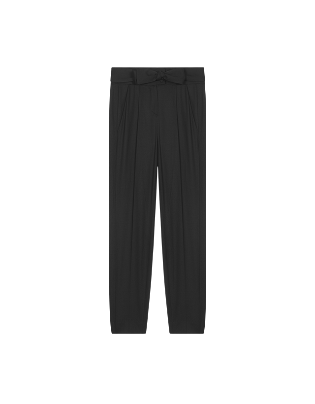 Pantalón Avec Noeud Negro