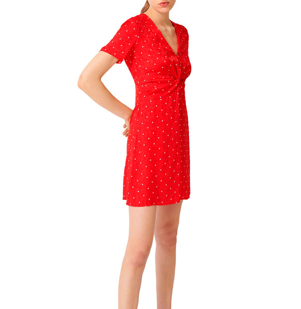Maje | Vestido Para Mujer Ripia Color Rojo