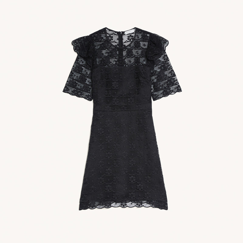 Sandro |Vestido Sarya Negro para mujer