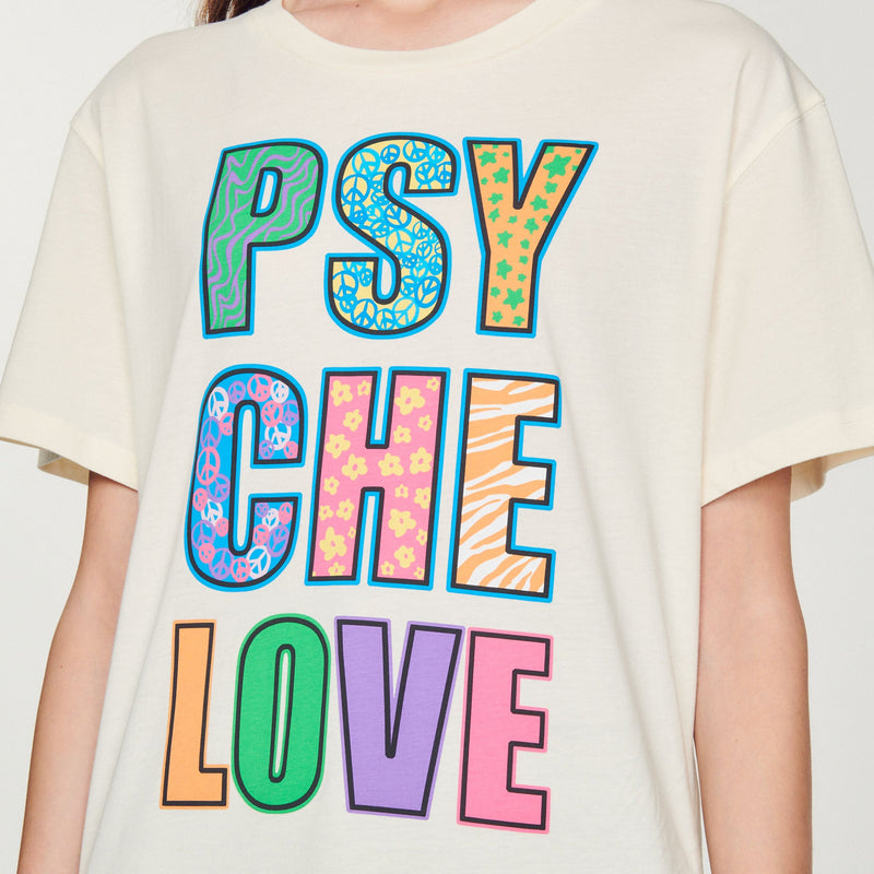 Sandro | Camiseta PSYCHE LOVE para mujer.