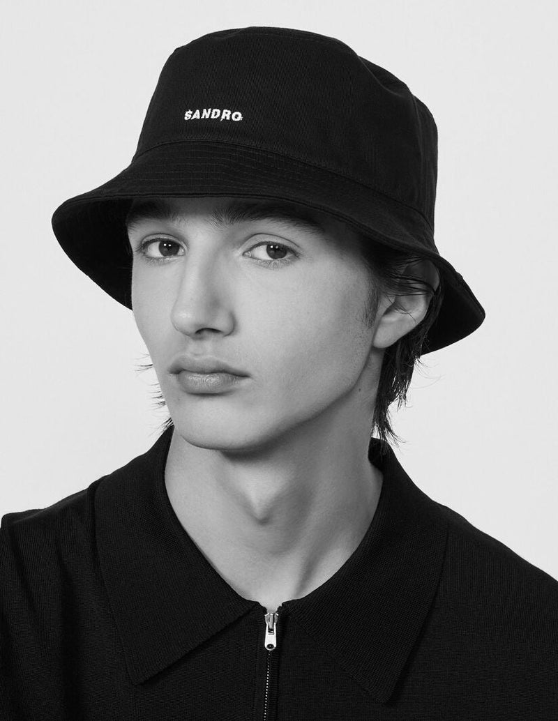 Sandro | Gorro Bob Negro para hombre.