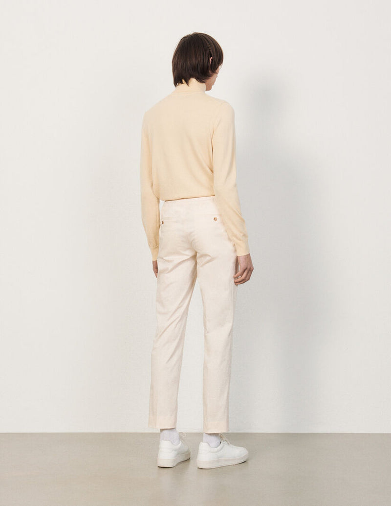 Sandro | Pantalón Newalpha Blanco para hombre.