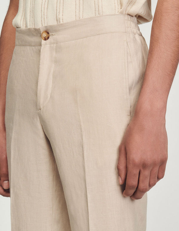 Sandro | Pantalón de lino para hombre. 