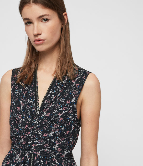 Vestido Jayda Sketch Dress Negro