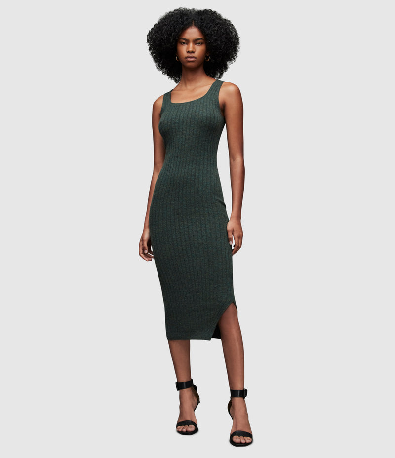 Vestido Margot Verde Musgo