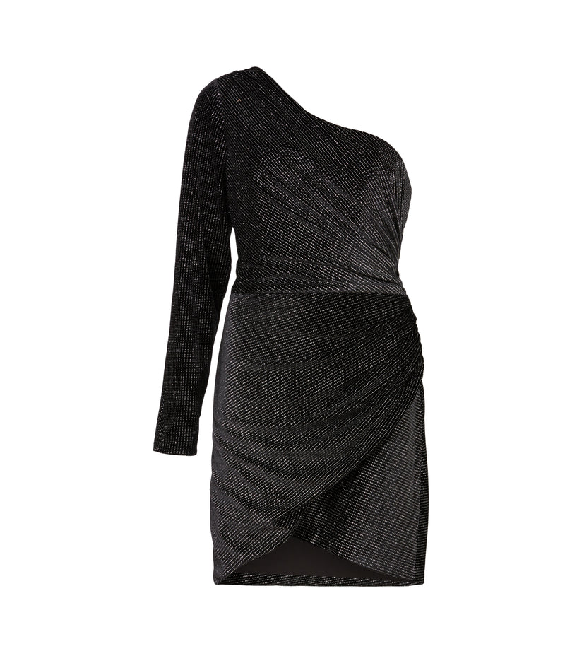 AllSaints | Vestido Ezra Sparkle Negro para mujer