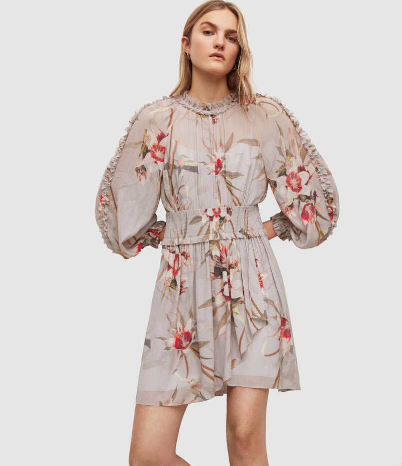 AllSaints | Vestido Thallo Kuroyuri Rosa para mujer