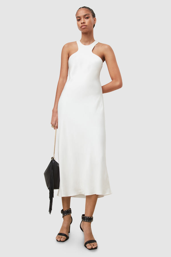 AllSaints | Vestido Betina Blanco Apagado para mujer