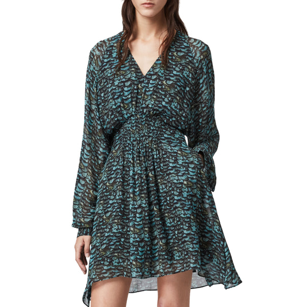 Vestido Nichola Plume Verde