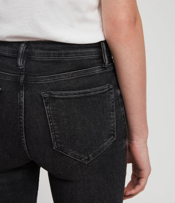 Jeans Grace Ankle Fray Jeans Negro
