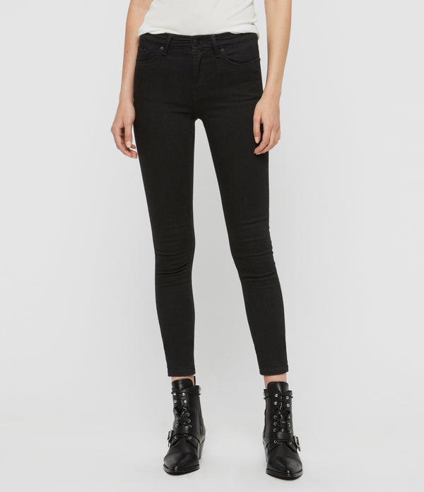 Allsaints | Jeans Negro Para Mujer Grace Jeans