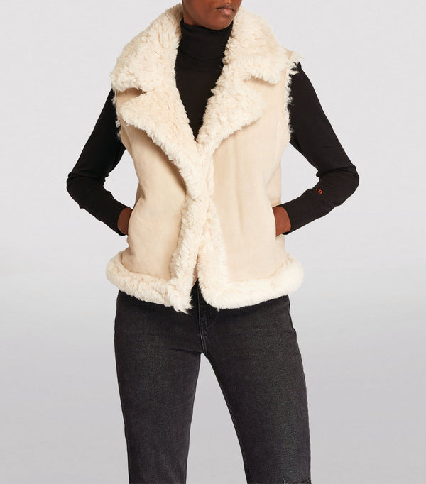 Chaleco Sylvan Shearling Gil Blanco