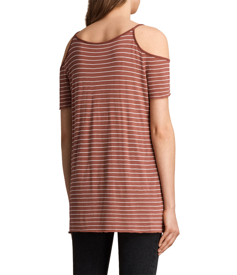 Camiseta Tyra Coral Red/Oyster
